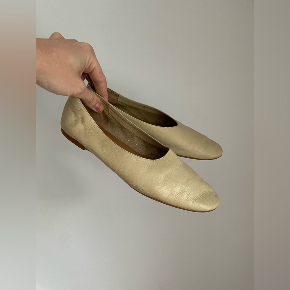 Everlane The Italian Leather Day Glove Flats Womens Size 8